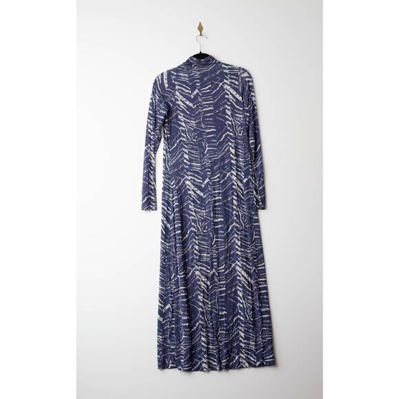 Marie Oliver Paxton Dress in Blue Animal Mesh - Picture 6 of 11